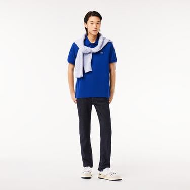  Lacoste L.12.12 Erkek Classic Fit Koyu Mavi Polo