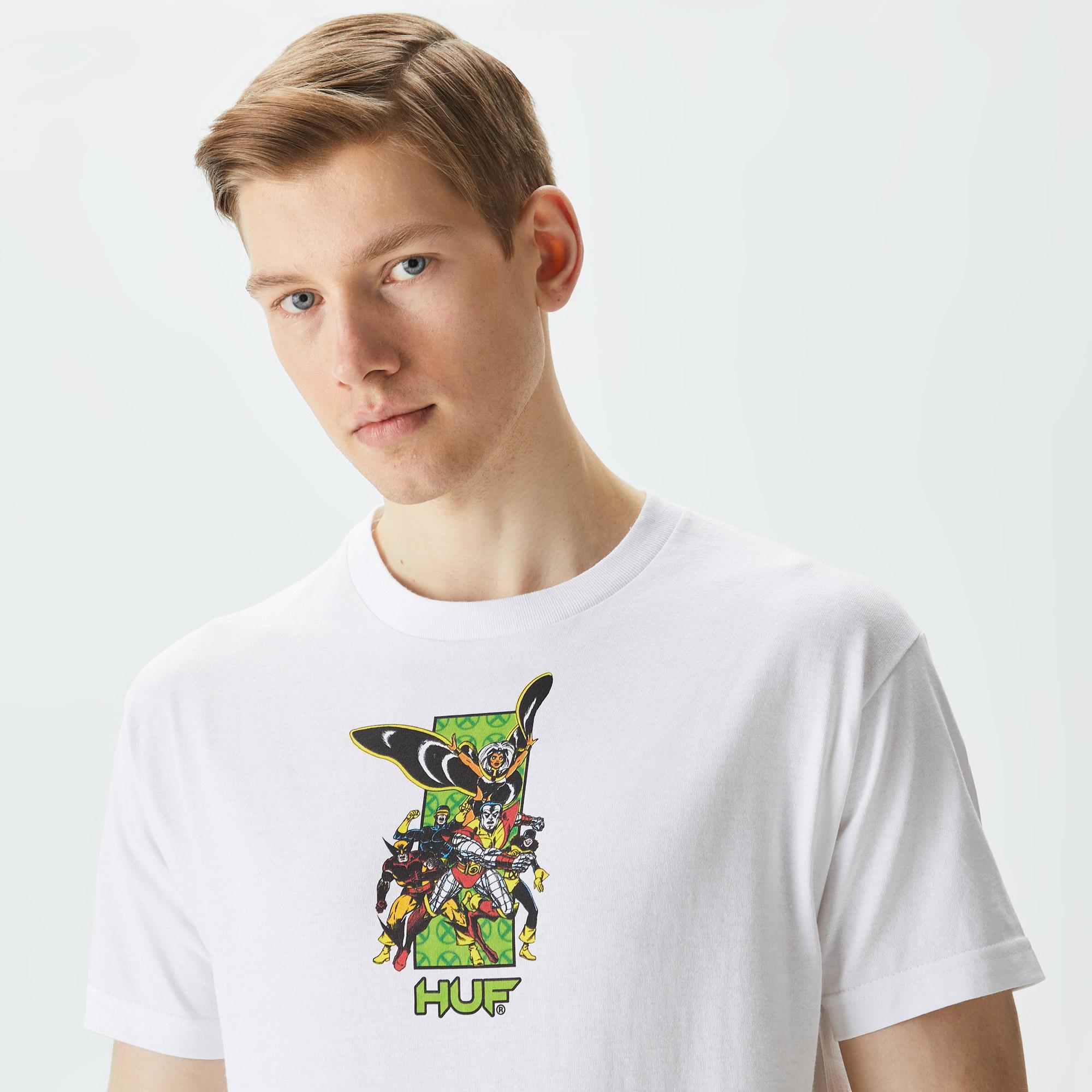 HUF Danger Room Erkek Beyaz T-Shirt