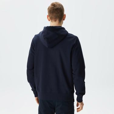  Tommy Hilfiger Globalipe Hoodie Zip Erkek Lacivert Sweatshirt