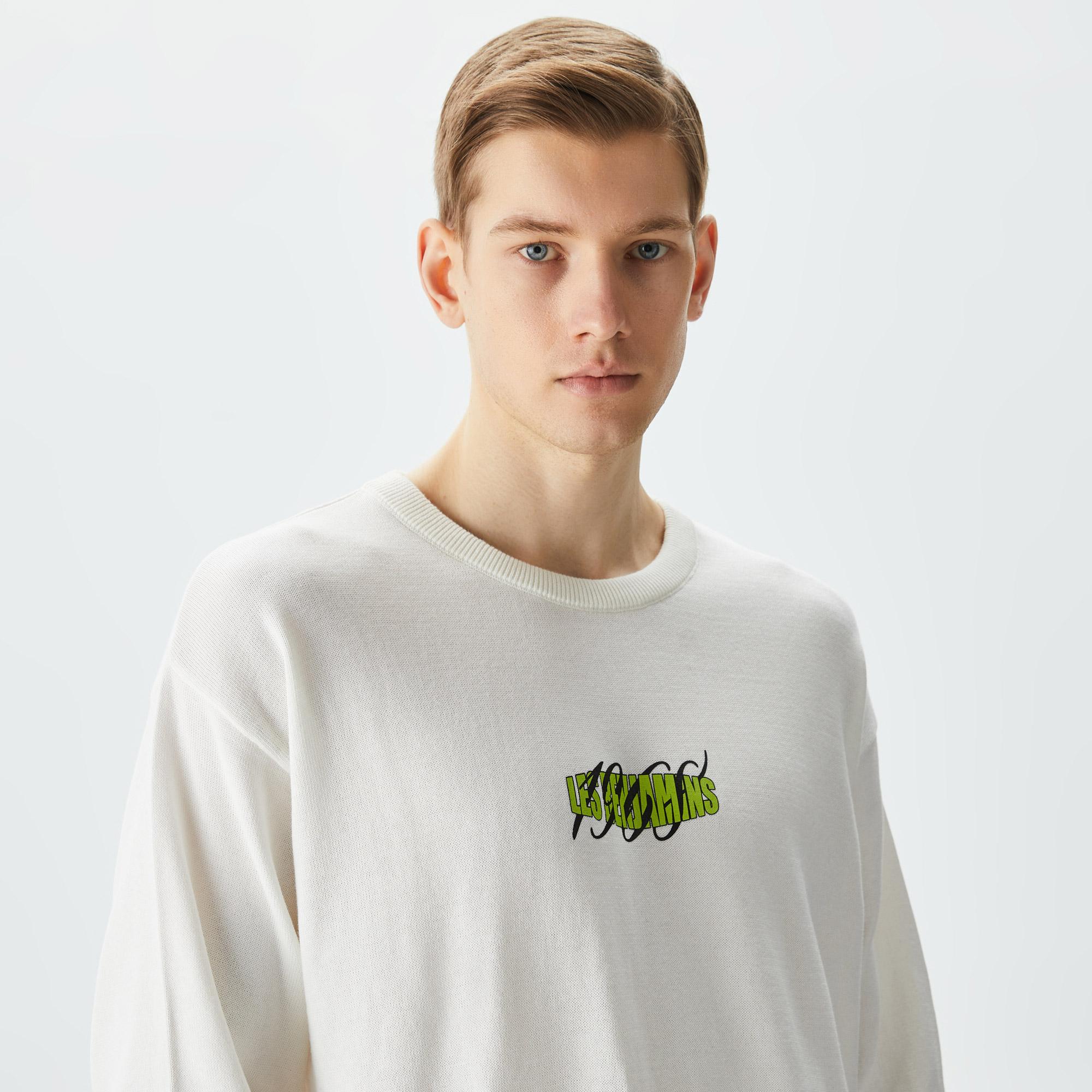 Les Benjamins Kısmet Voyage East to West Erkek Beyaz Triko