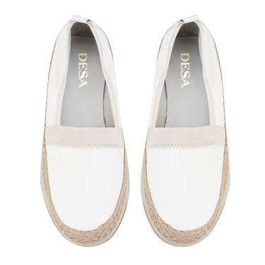  Kadın Beyaz DesaComfort Deri Günlük Ayakkabı