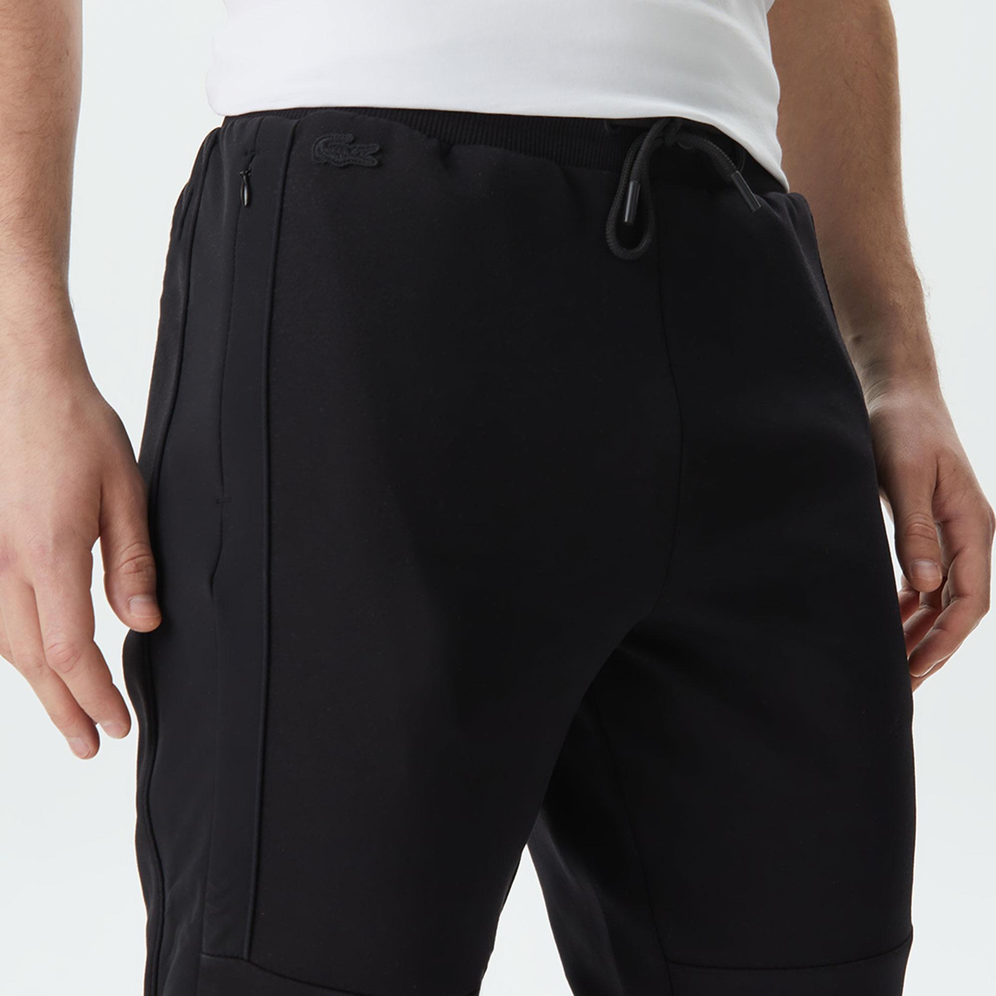 Erkek Regular Fit Siyah Eşofman Altı