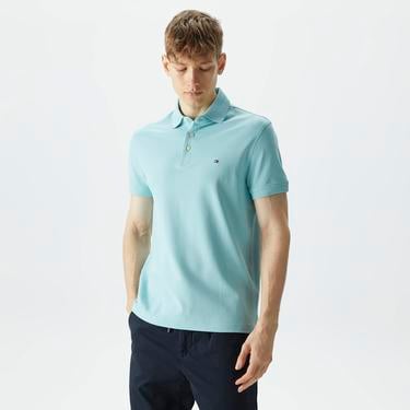  Tommy Hilfiger 1986 Slim Erkek Mavi Polo