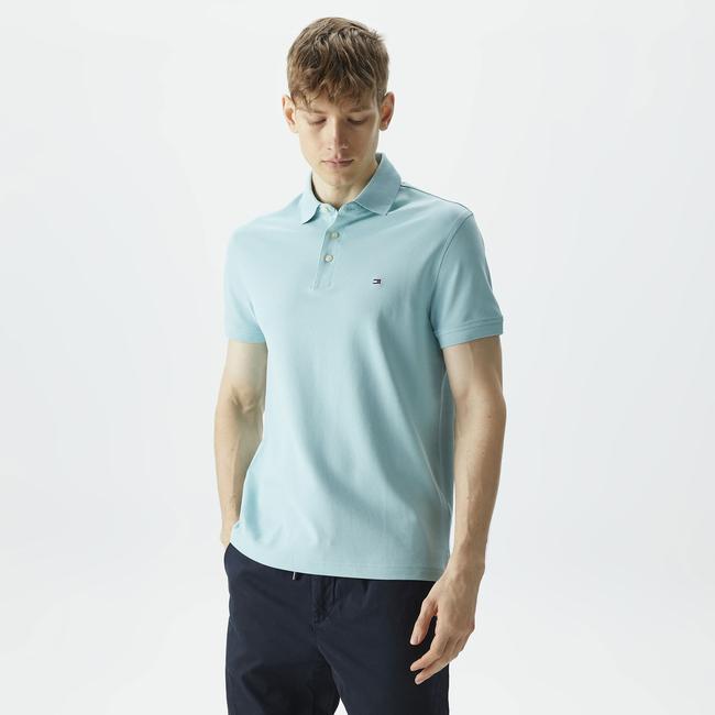  Tommy Hilfiger 1986 Slim Erkek Mavi Polo