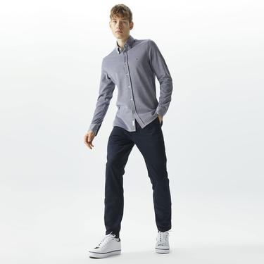  Tommy Hilfiger 1985 Knitted Erkek Gri Gömlek