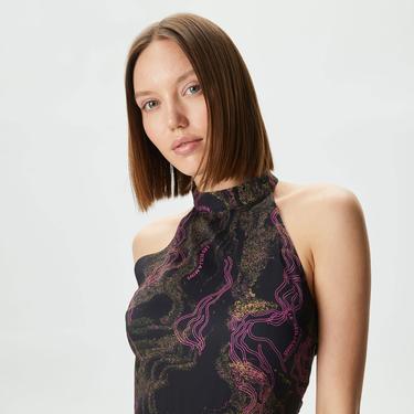  Les Benjamins Kısmet Voyage East to West 002 Kadın Siyah Elbise