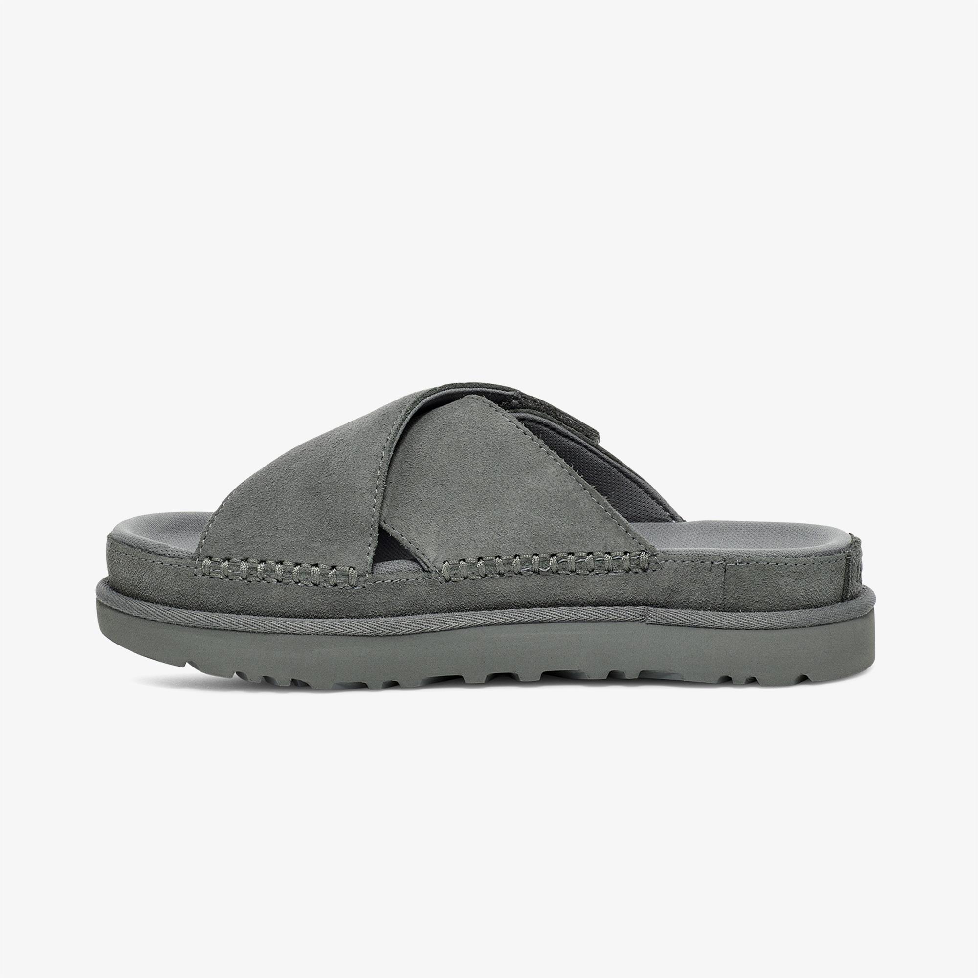 UGG Goldenstar Cross  Kadın Gri Terlik