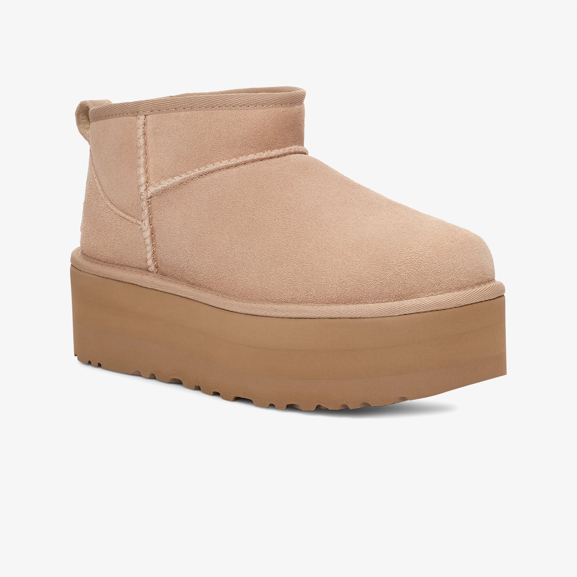 UGG Classic Ultra Mini Platform Kadın Kum Rengi Bot - Görsel 3