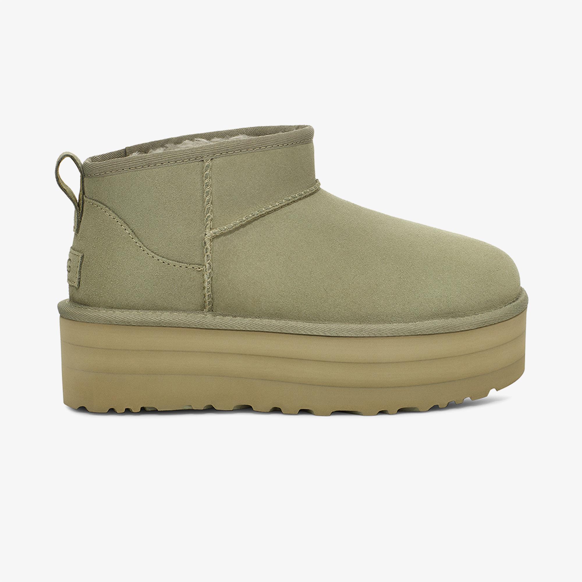 UGG Classic Ultra Mini Platform Kadın Haki Bot