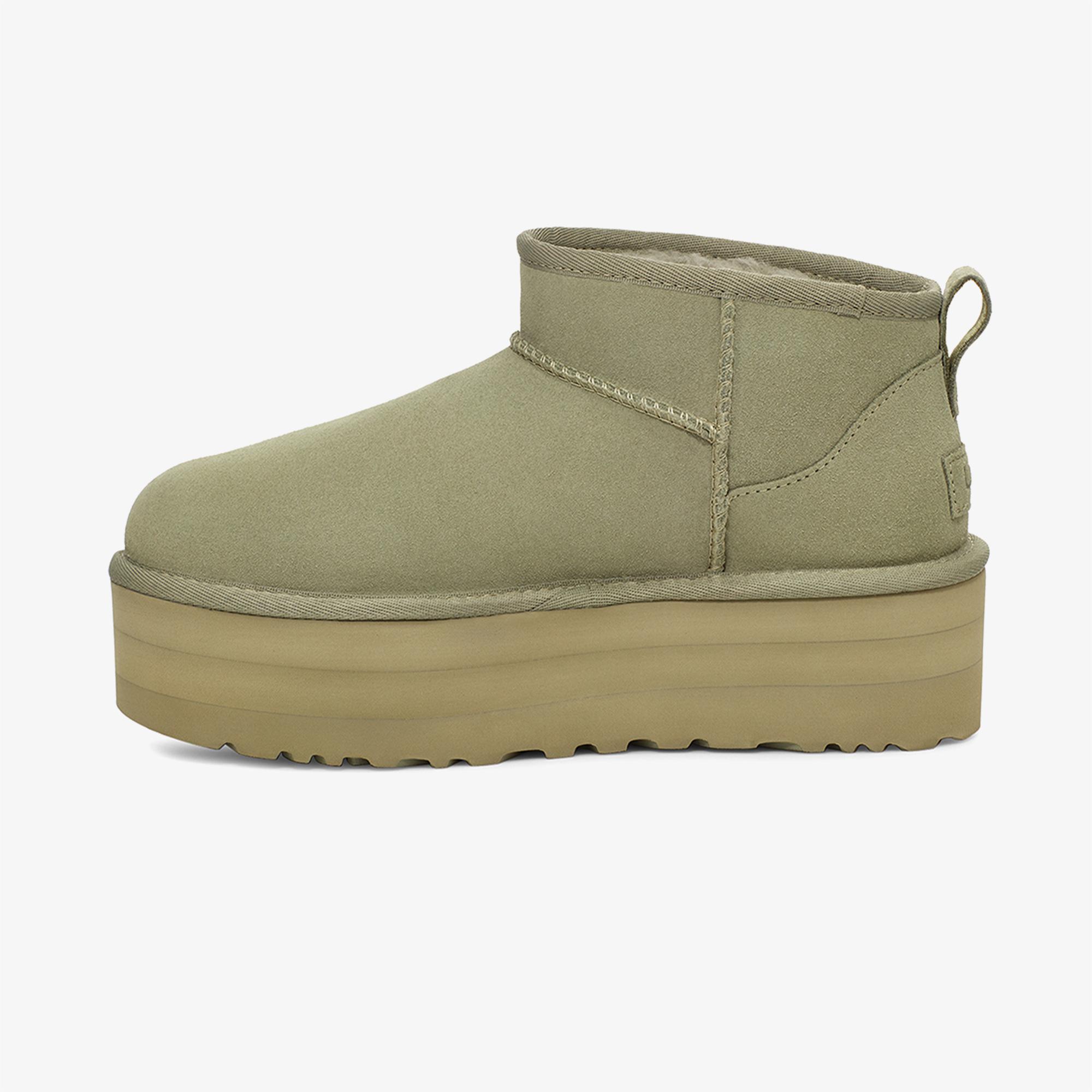 UGG Classic Ultra Mini Platform Kadın Haki Bot