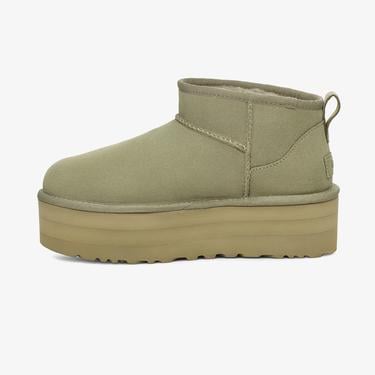  UGG Classic Ultra Mini Platform Kadın Haki Bot