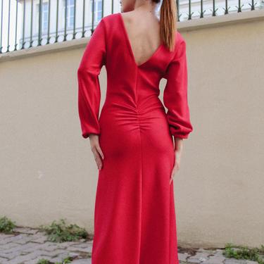  Marais Studio Kadın Sirana Red Jersey Elbise Kırmızı