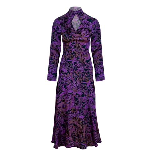  Marais Studio Sansa Mor Vegan Kupra Elbise