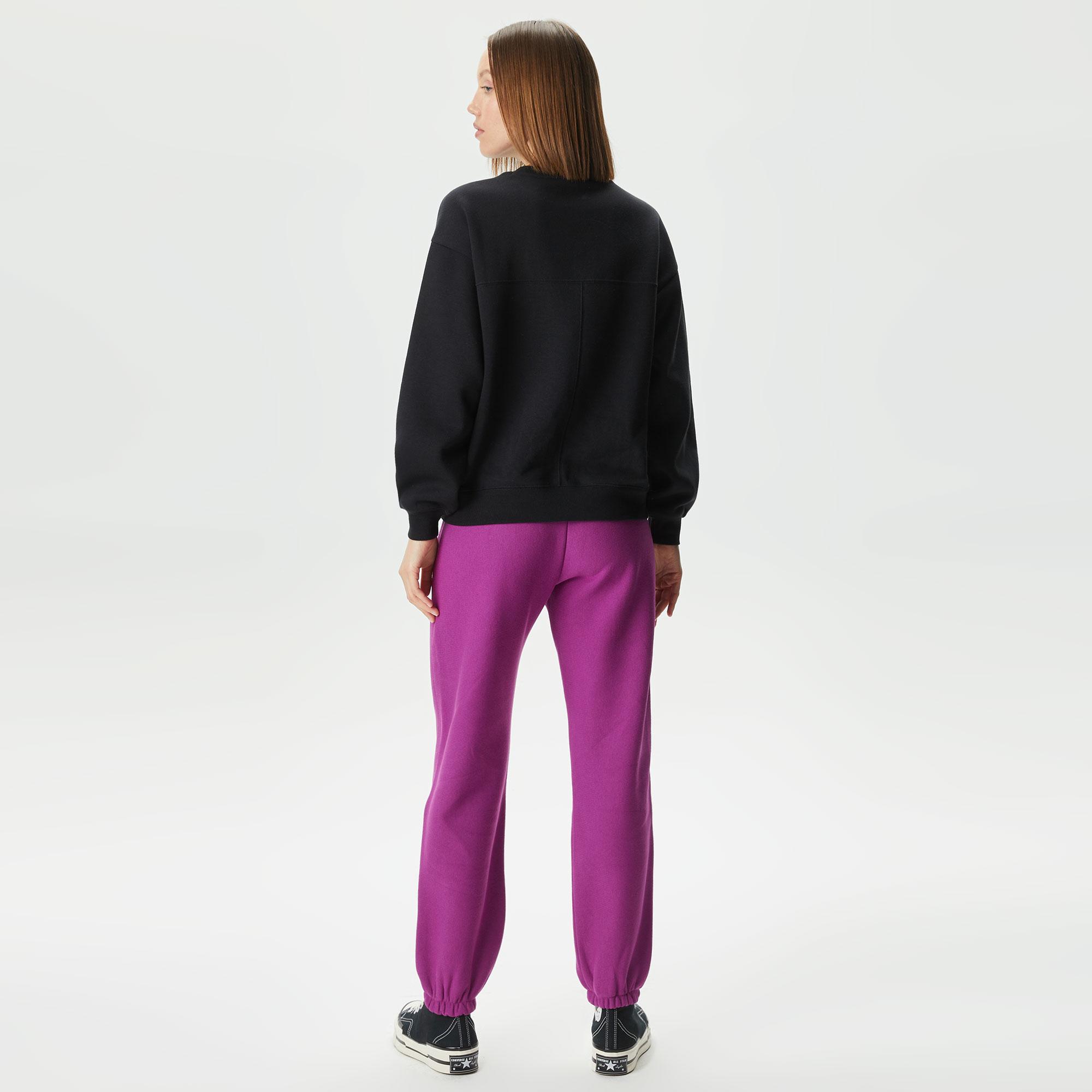 Champion Elastic Cuff Kadın Mor Eşofman Altı