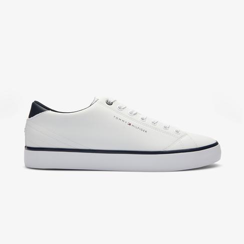  Tommy Hilfiger Vulcing Core Low Erkek Beyaz Sneaker