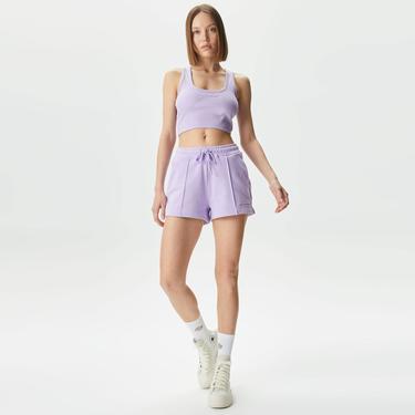  Les Benjamins 303 Kadın Mor Kolsuz T-Shirt