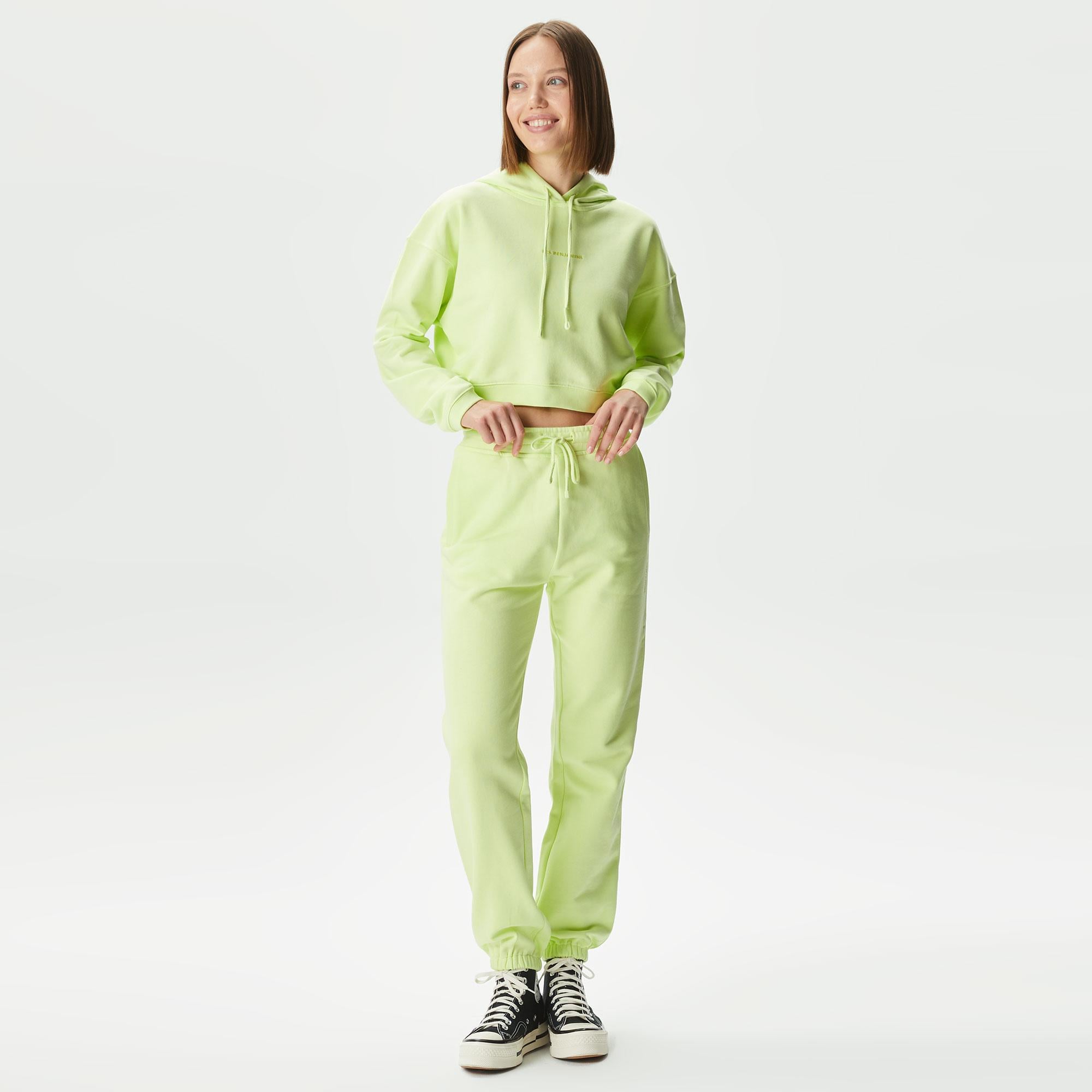 Les Benjamins Essential 301 Kadın Yeşil Eşofman Altı