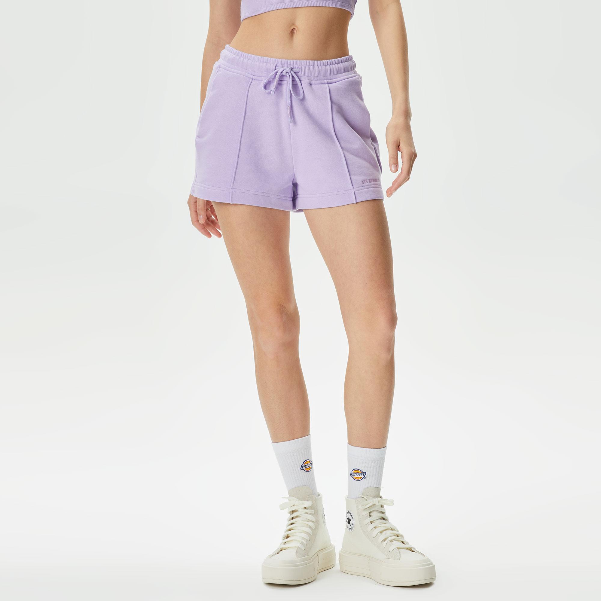 Les Benjamins Essential 303 Kadın Mor Şort