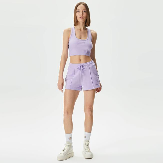  Les Benjamins Essential 303 Kadın Mor Şort