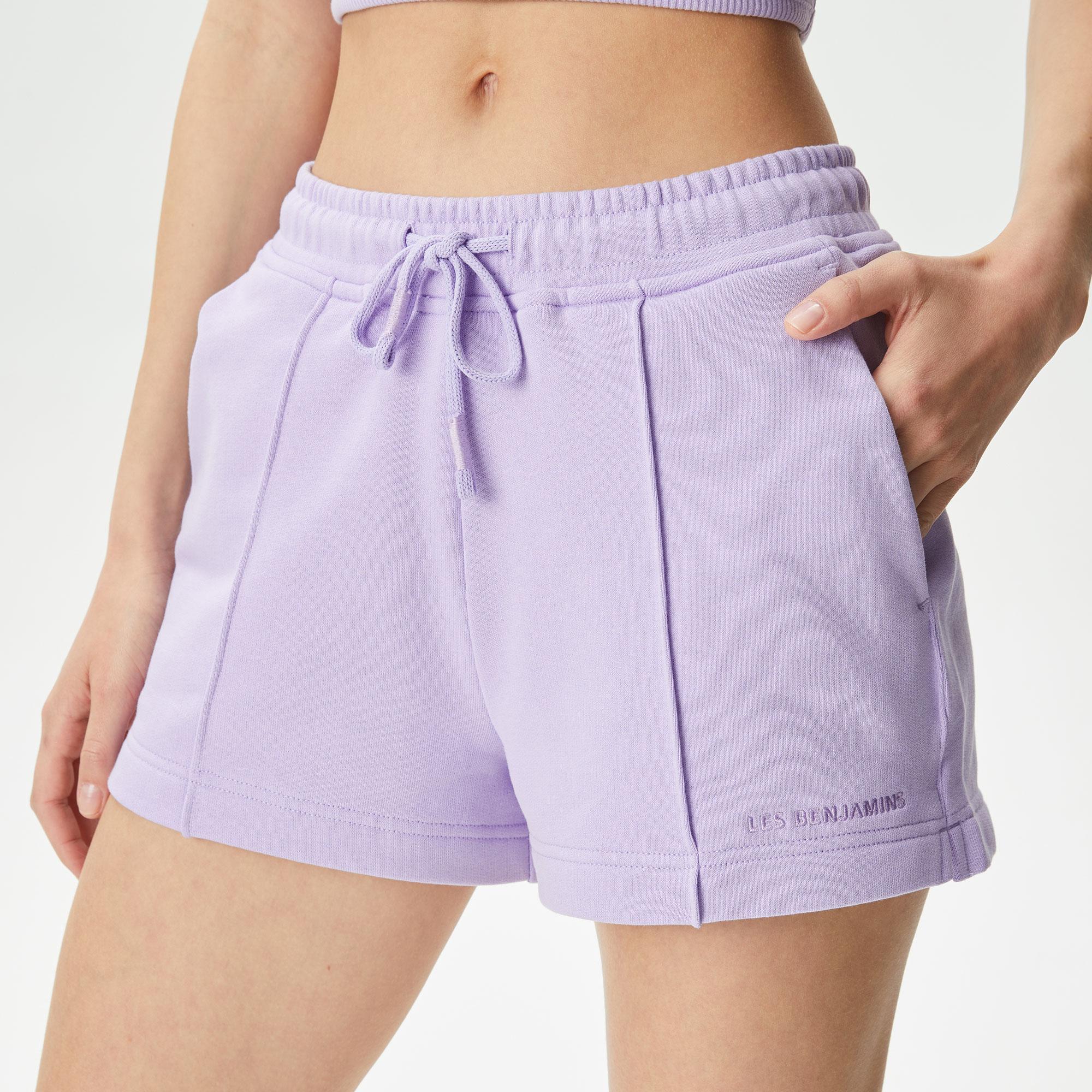 Les Benjamins Essential 303 Kadın Mor Şort