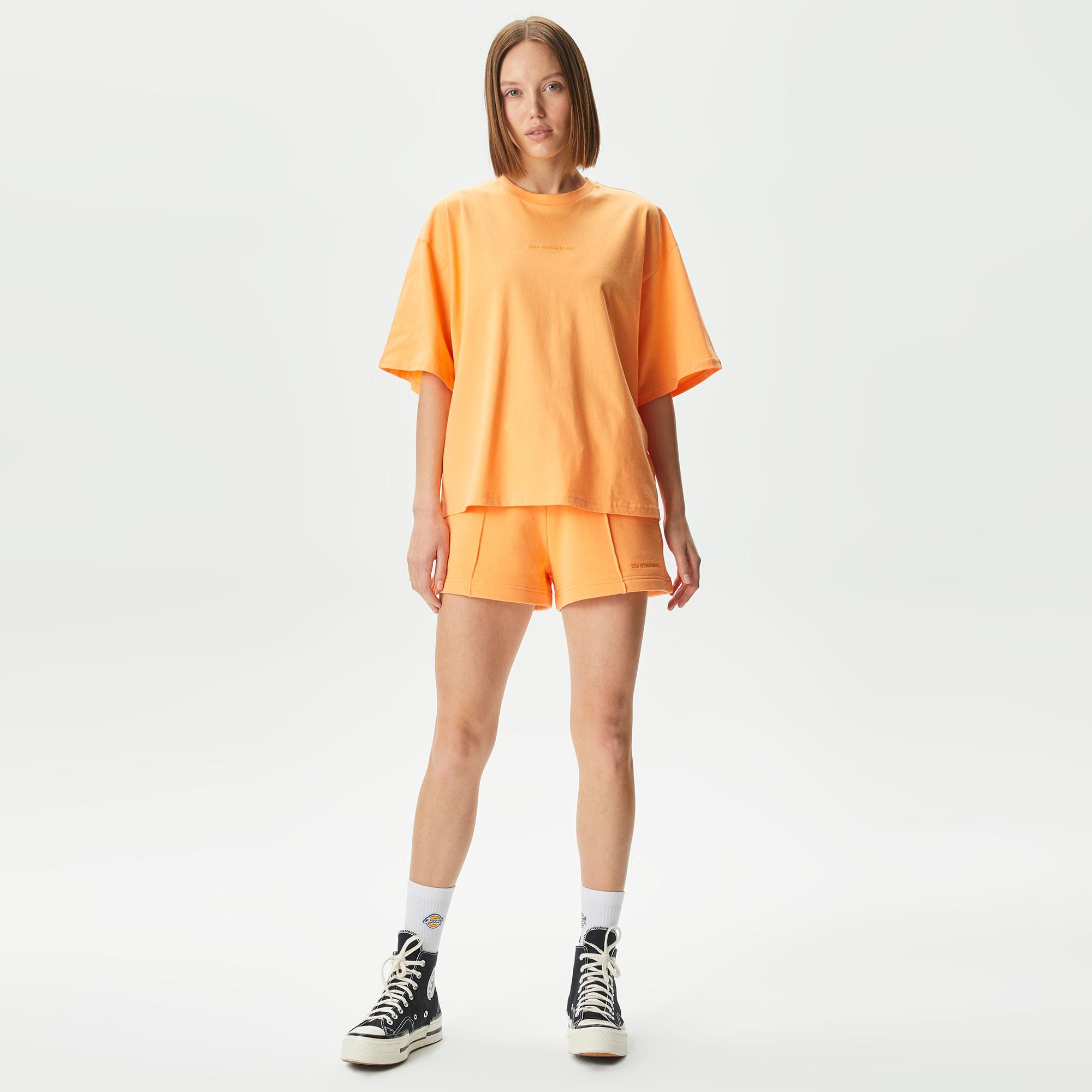 Les Benjamins Essential 302 Kadın Turuncu Şort