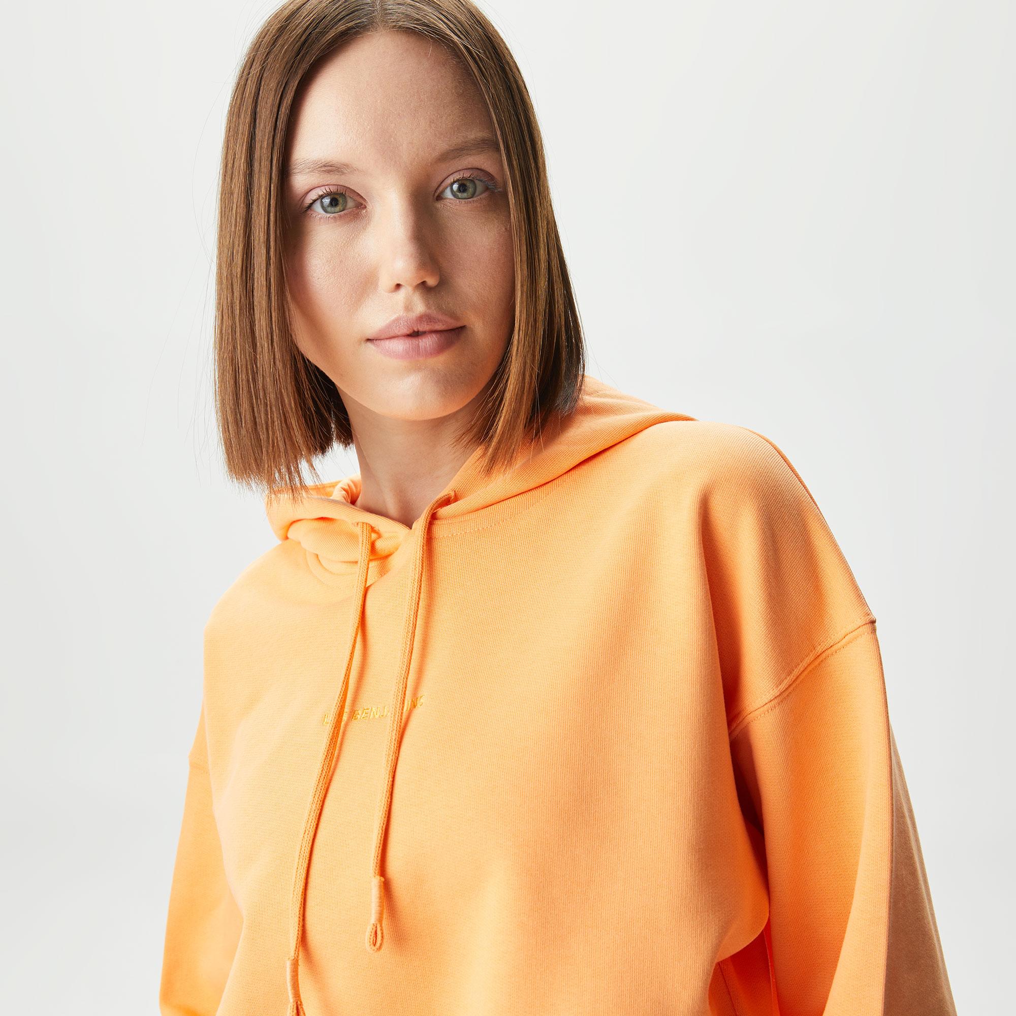 Les Benjamins Essential Kadın Turuncu Sweatshirt