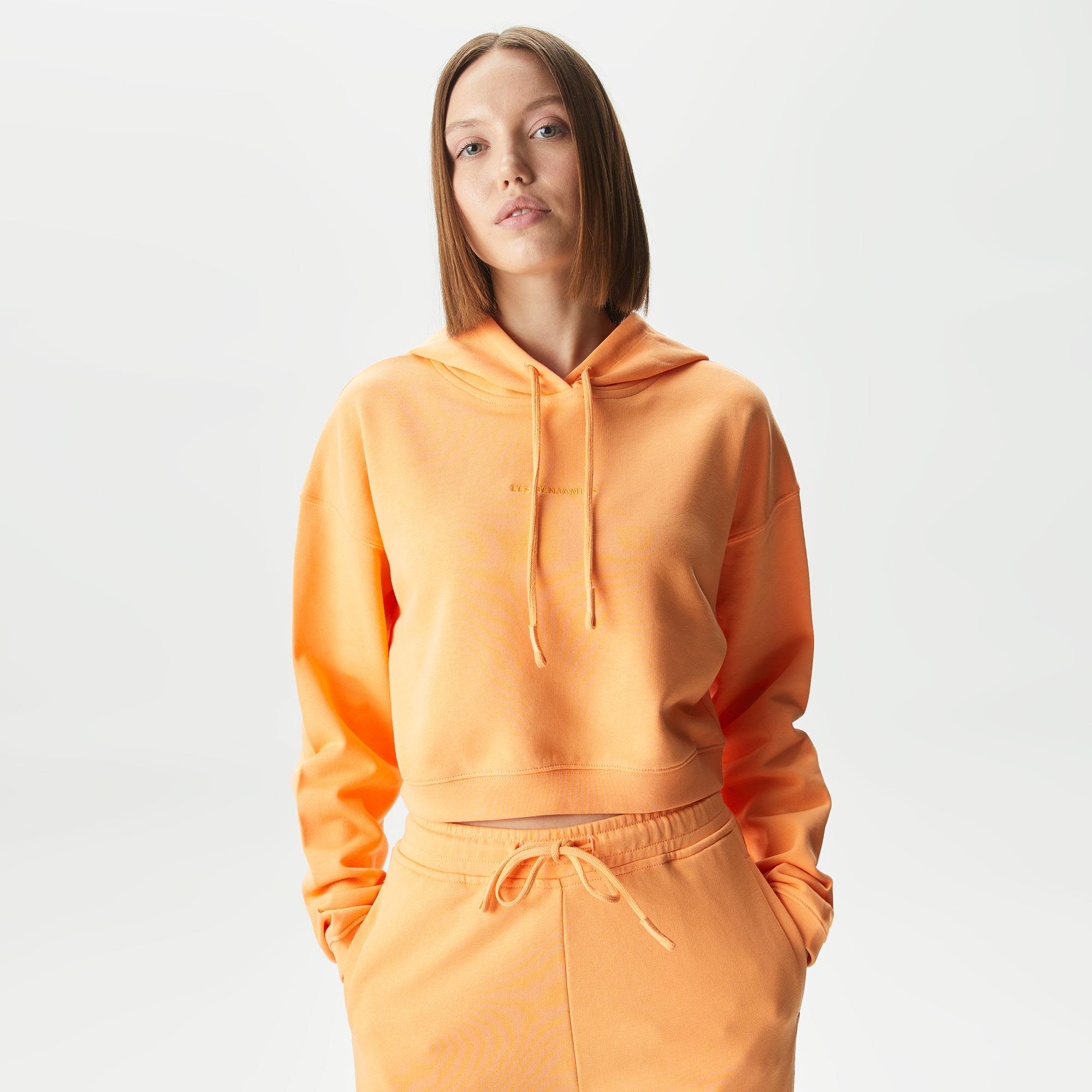 Les Benjamins Essential Kadın Turuncu Sweatshirt