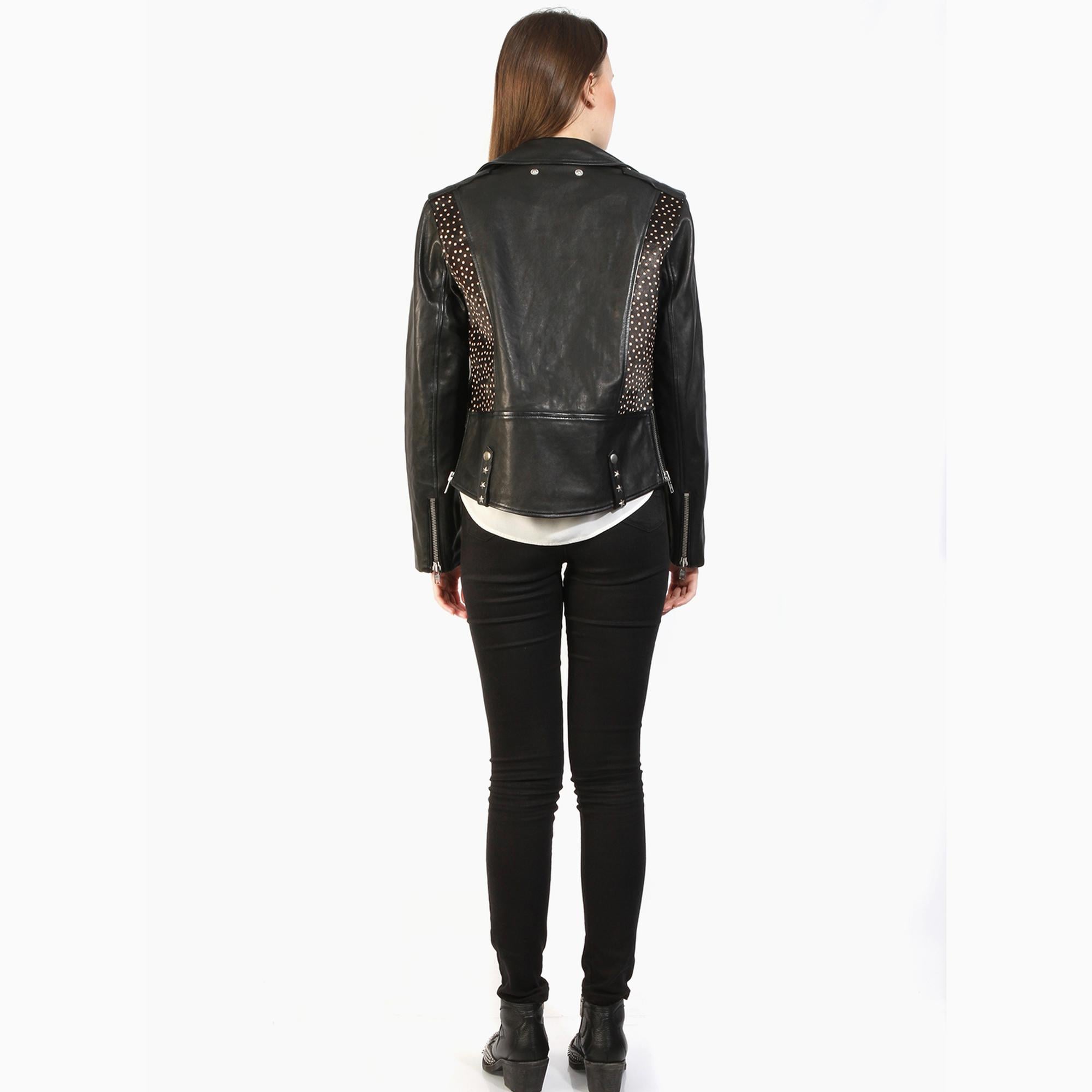 Marais Studio  Kadın  Starry  Biker Tay Deri Ceket