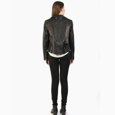  Marais Studio  Kadın  Starry  Biker Tay Deri Ceket