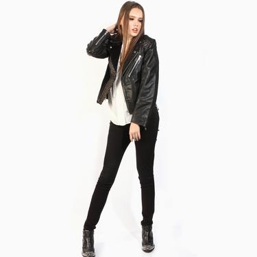  Marais Studio  Kadın  Starry  Biker Tay Deri Ceket