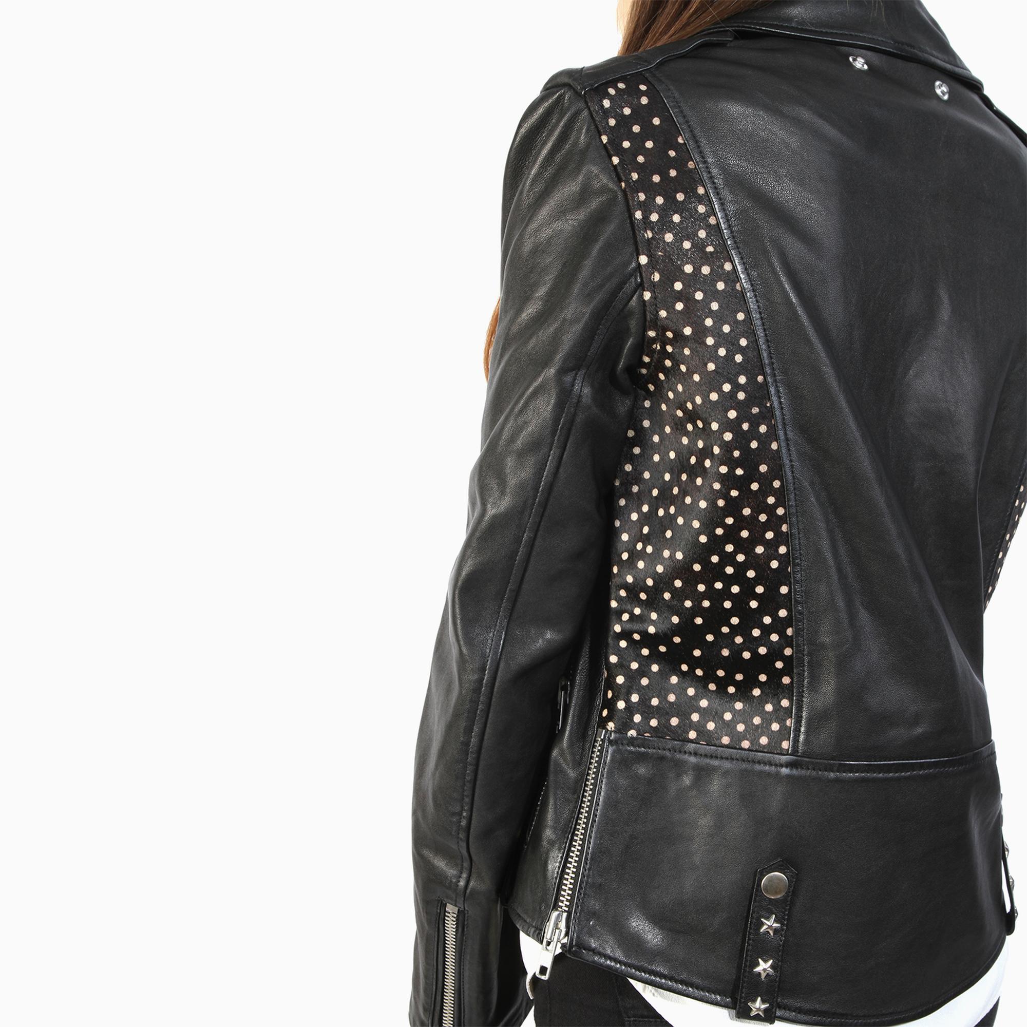 Marais Studio  Kadın  Starry  Biker Tay Deri Ceket