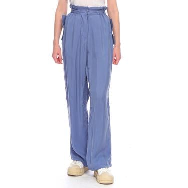  Marais Studio Kadın Lugana Blue Vegan Oversize Pantolon