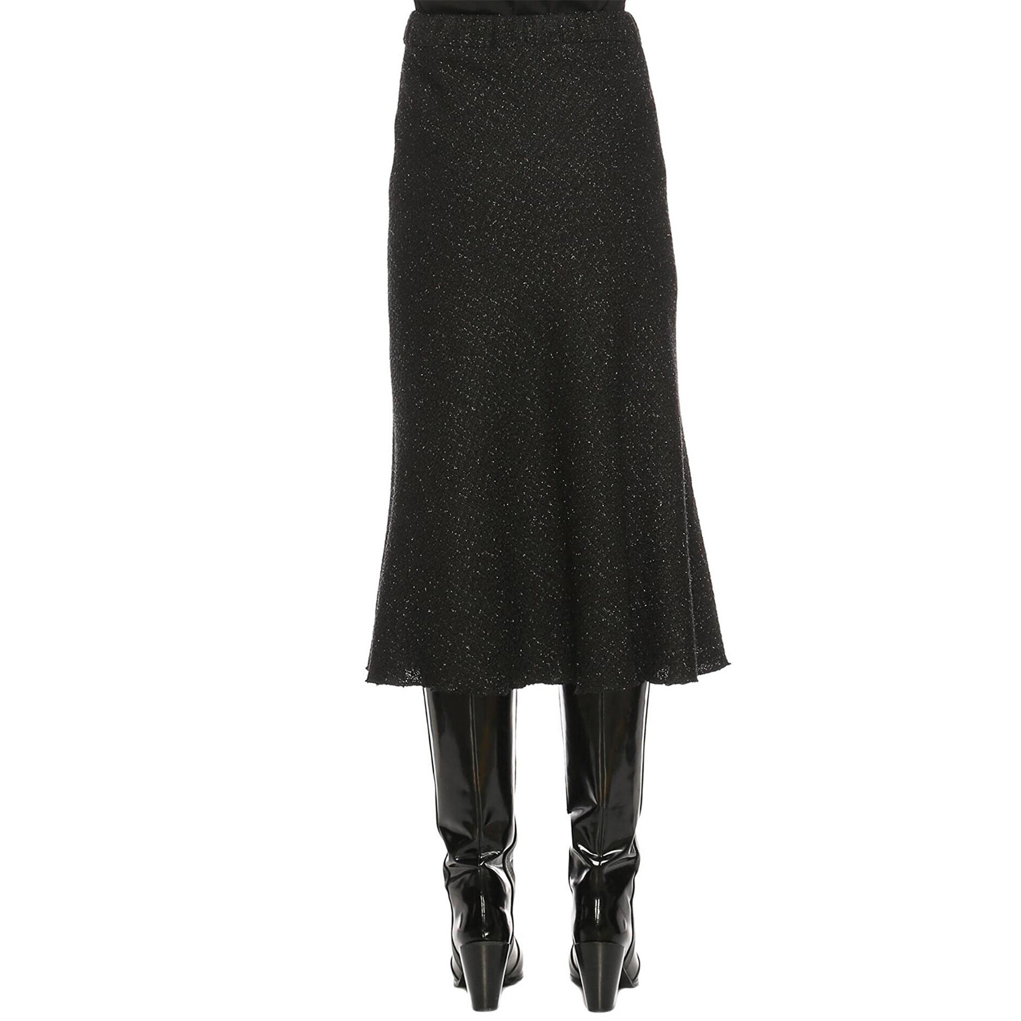 Marais Studio Kadın Black Corvus Yün Etek