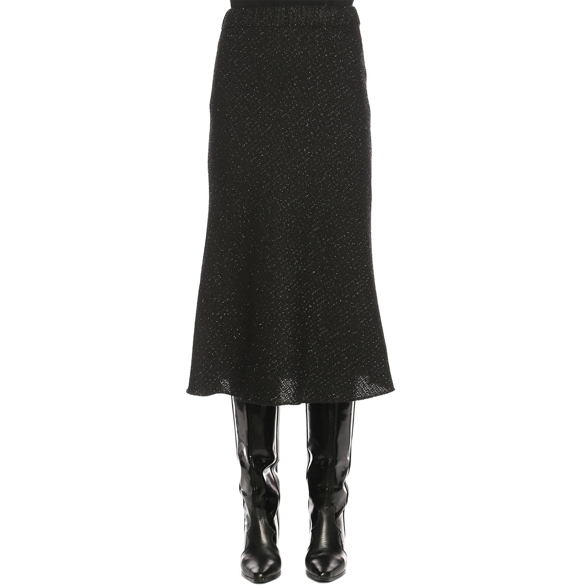 Marais Studio Kadın Black Corvus Yün Etek