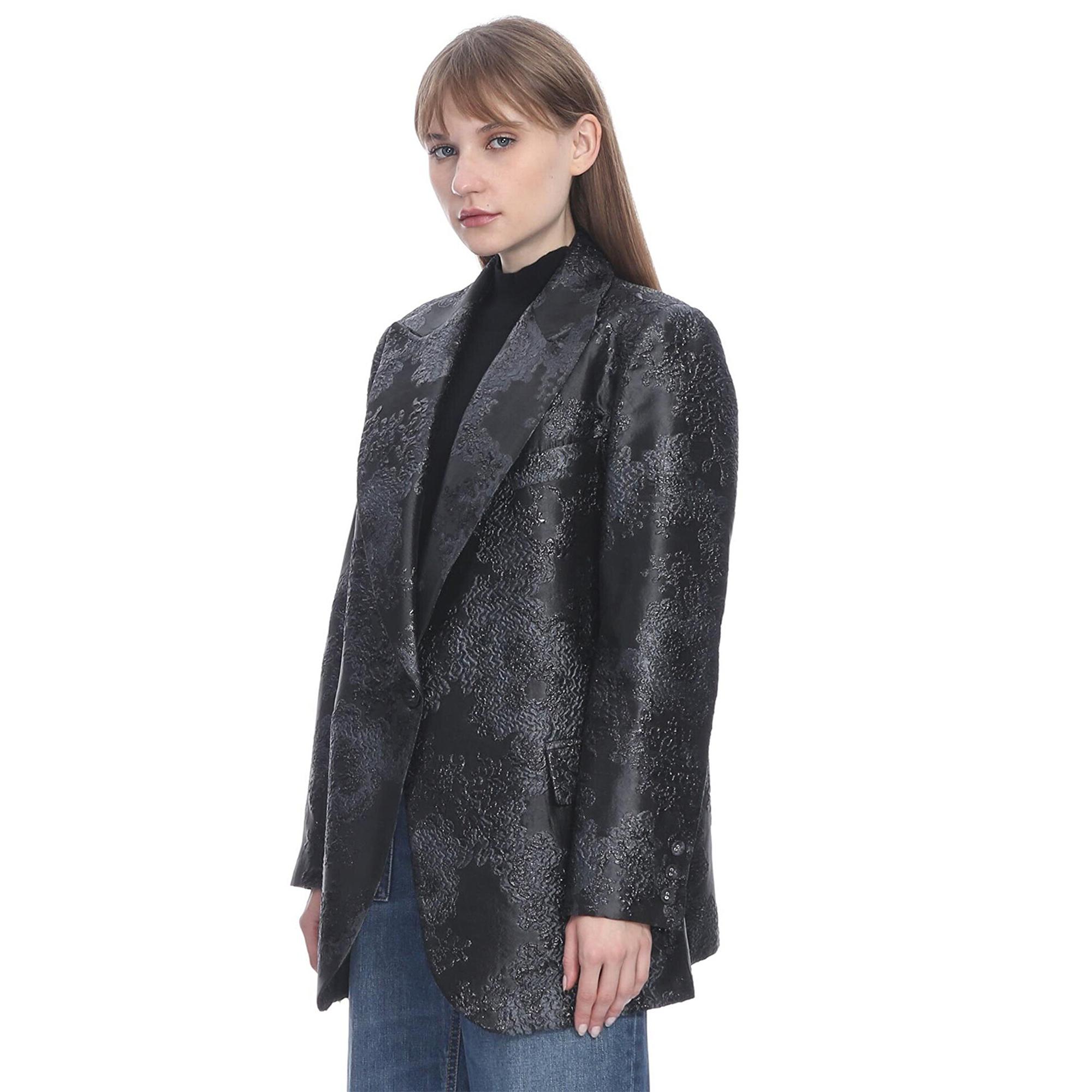 Marais Studio Kadın Vivaldi Jakar Blazer Siyah