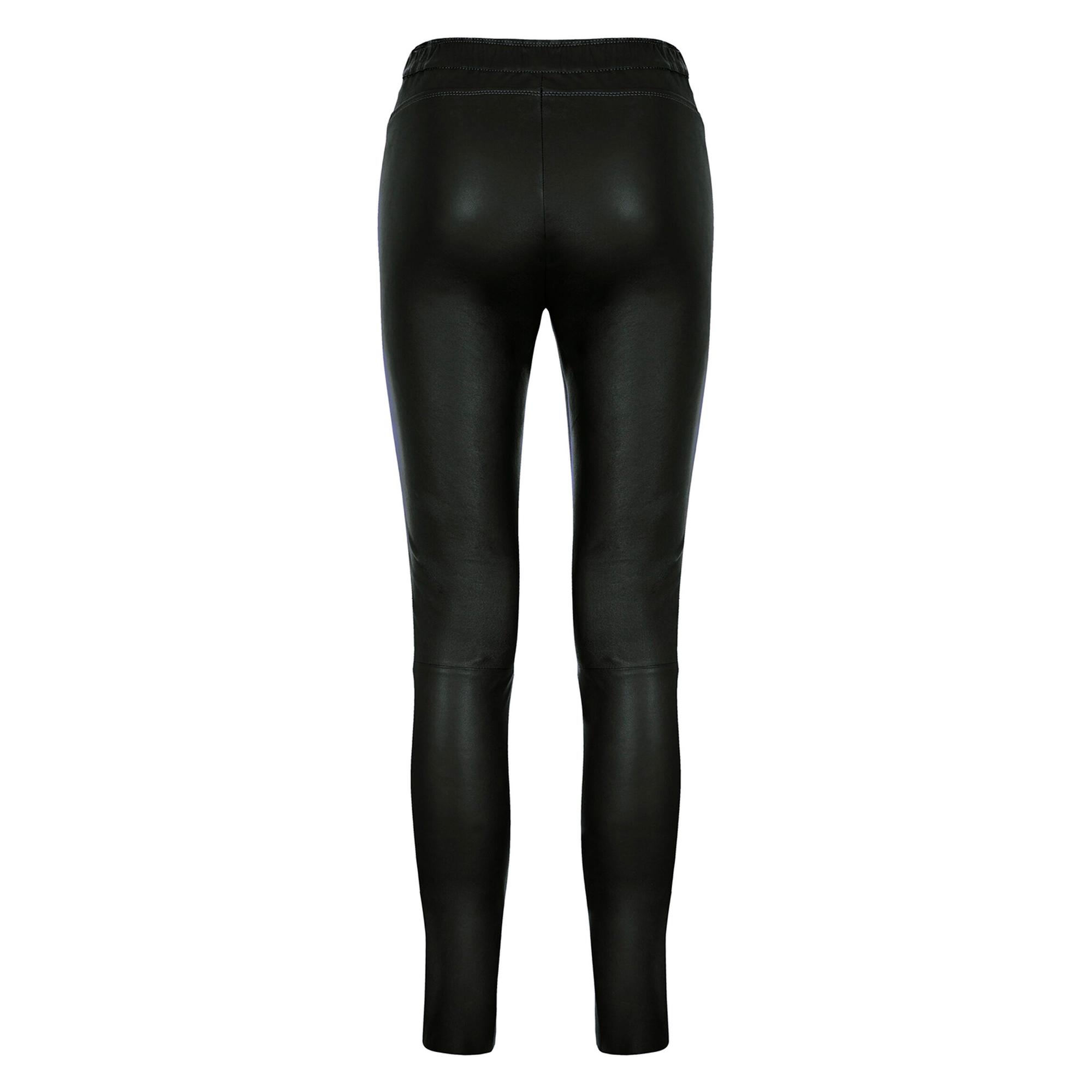 Marais Studio Kadın The Legging Deri Stretch Pantolon Siyah Rengi