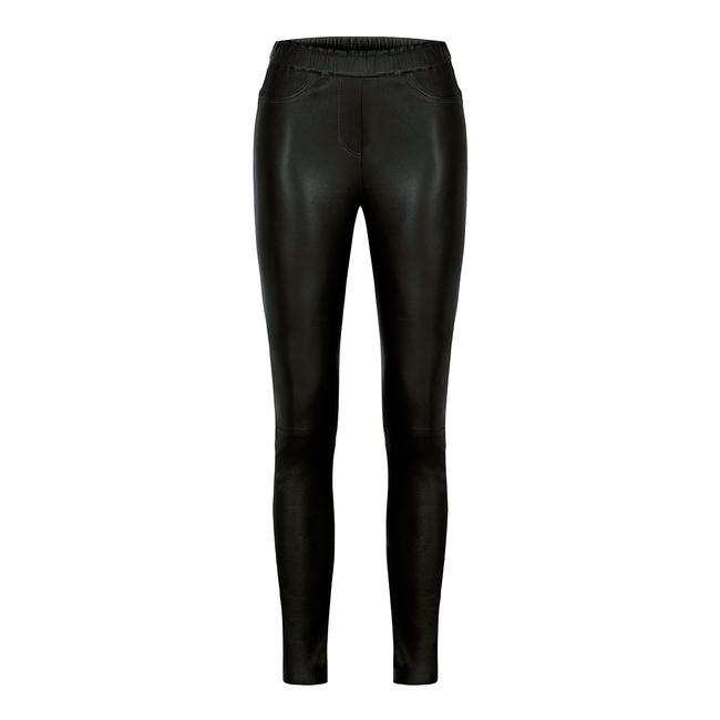  Marais Studio Kadın The Legging Deri Stretch Pantolon Siyah Rengi