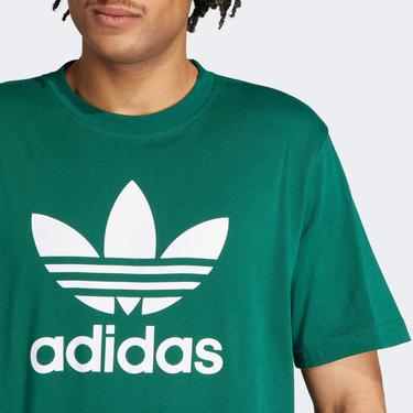  adidas Trefoil  Erkek Yeşil T-Shirt