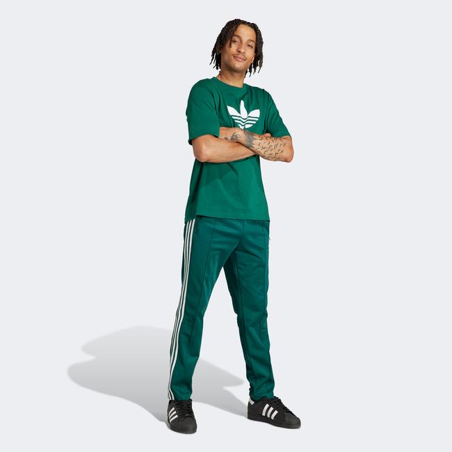 adidas Trefoil  Erkek Yeşil T-Shirt
