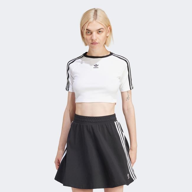  adidas 3S Baby  Kadın Beyaz T-Shirt