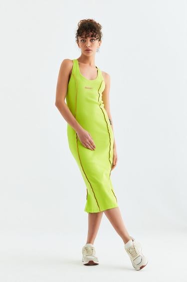  Rockupy Kadın Silva Yeşil Elbise