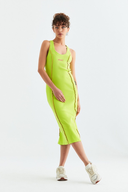  Rockupy Kadın Silva Yeşil Elbise