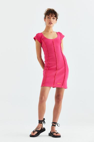  Rockupy Kadın Silvia Pembe Elbise