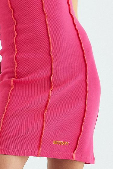  Rockupy Kadın Silvia Pembe Elbise