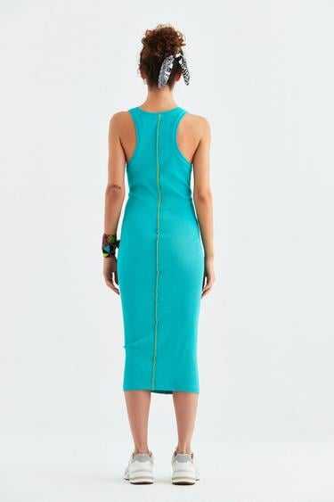  Rockupy Kadın Silva Mavi Elbise