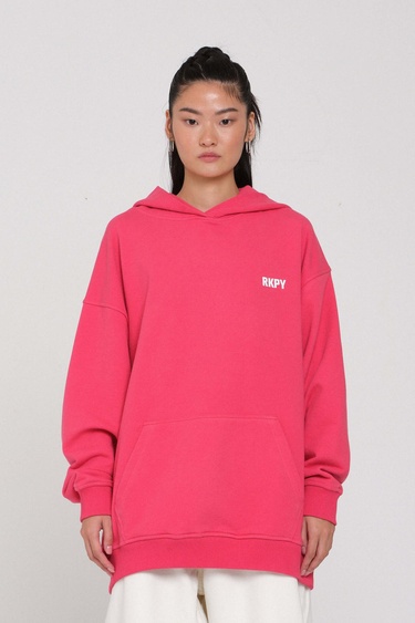  Rockupy Kadın Daria Pembe Hoodie