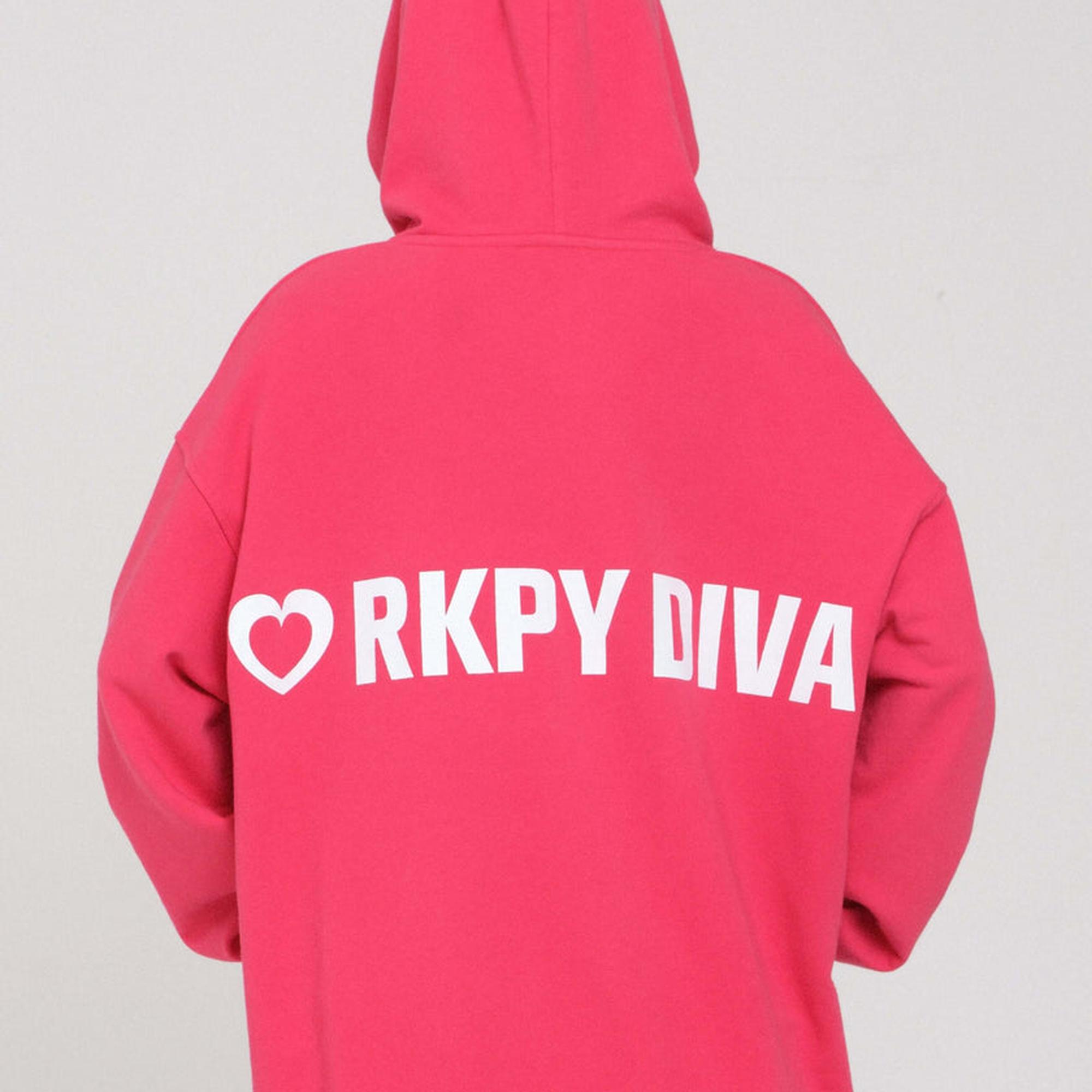 Rockupy Kadın Daria Pembe Hoodie