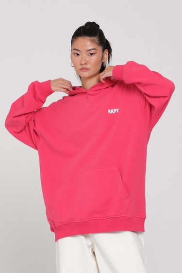  Rockupy Kadın Daria Pembe Hoodie