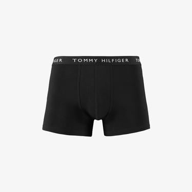  Tommy Hilfiger 3 Parça Trunk Erkek Gri/Siyah/Beyaz Boxer