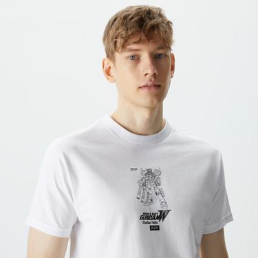  HUF Heavy Arms Schematics Erkek Beyaz T-Shirt